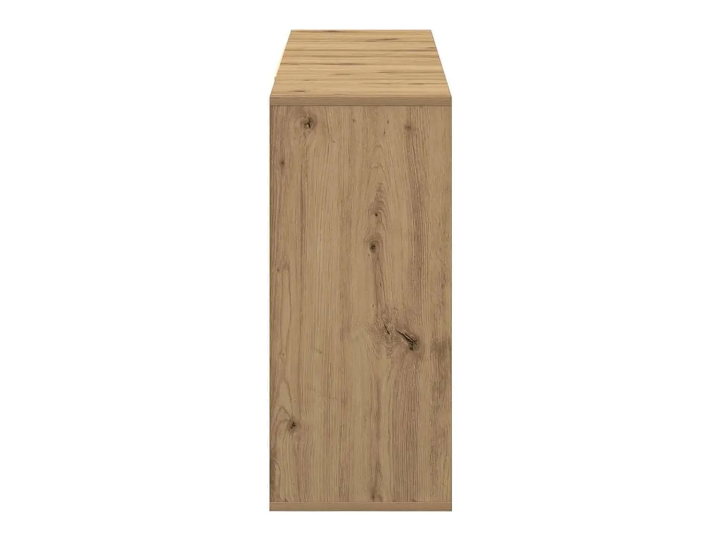 Vitrina Roble artisan 120 x 30 x 75 cm Madera contrachapada