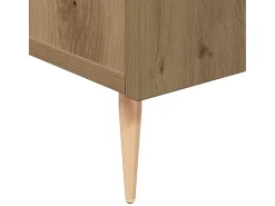 Vitrina Roble artisan 90 x 34 x 80 cm Madera contrachapada