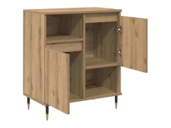 Vitrina Roble artisan 60 x 35 x 70 cm Madera contrachapada