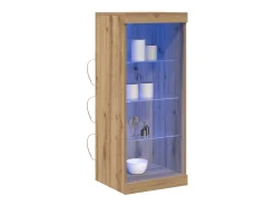 Vitrina Roble artisan 41 x 37 x 100 cm Madera contrachapada