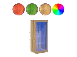 Vitrina Roble artisan 41 x 37 x 100 cm Madera contrachapada