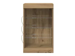 Vitrina Roble artisan 41 x 37 x 67 cm Madera contrachapada