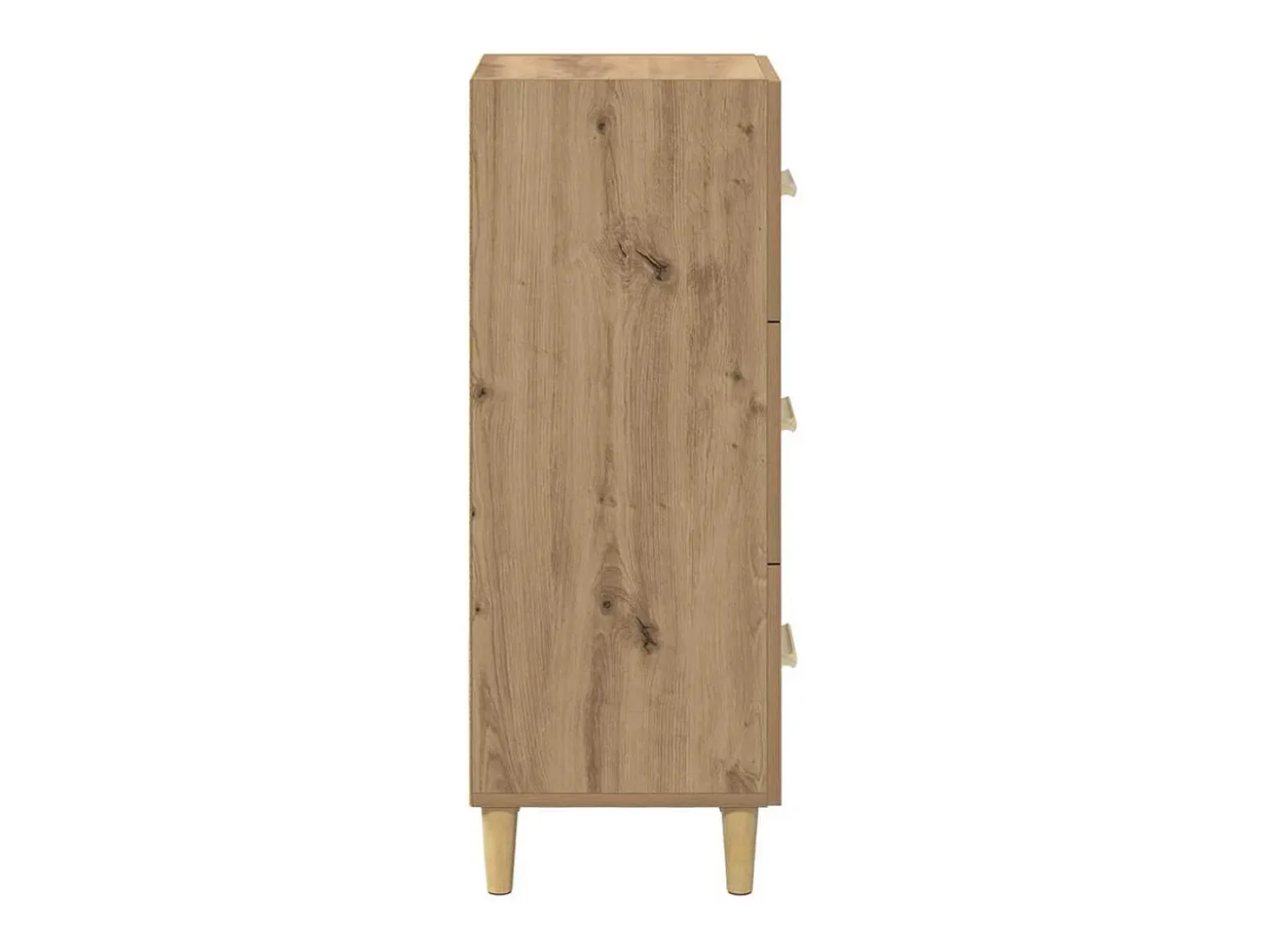 Vitrina Roble artisan 34.5 x 34 x 90 cm Madera contrachapada