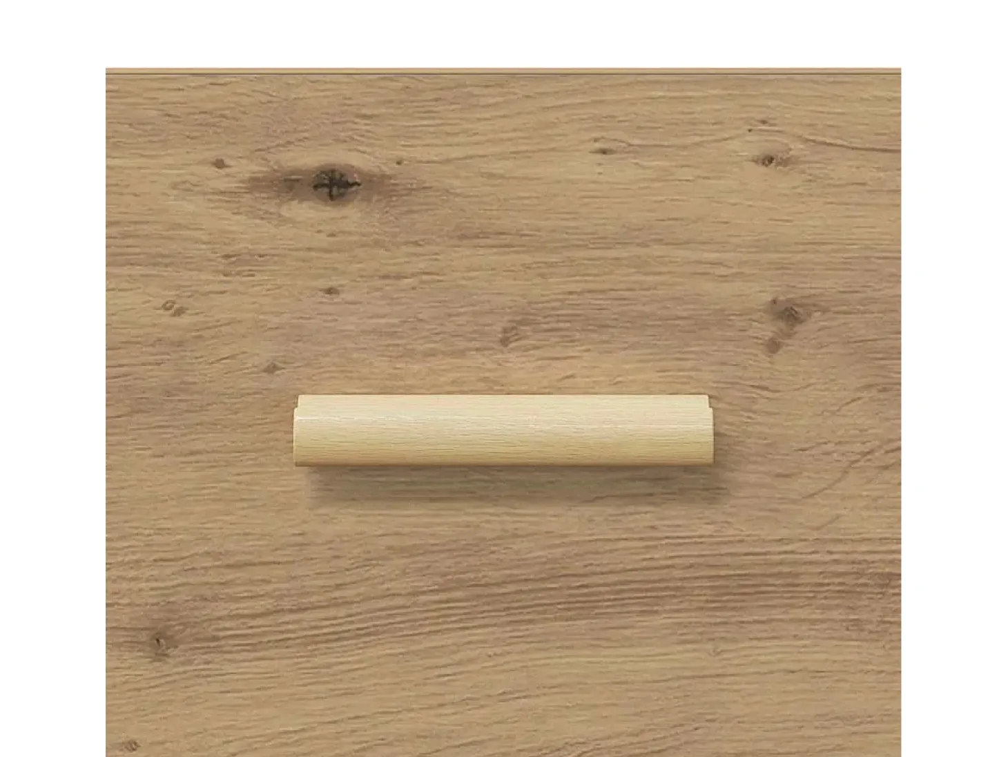 Vitrina Roble artisan 34.5 x 34 x 90 cm Madera contrachapada