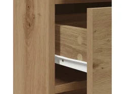Vitrina Roble artisan 40 x 41 x 75 cm Madera contrachapada