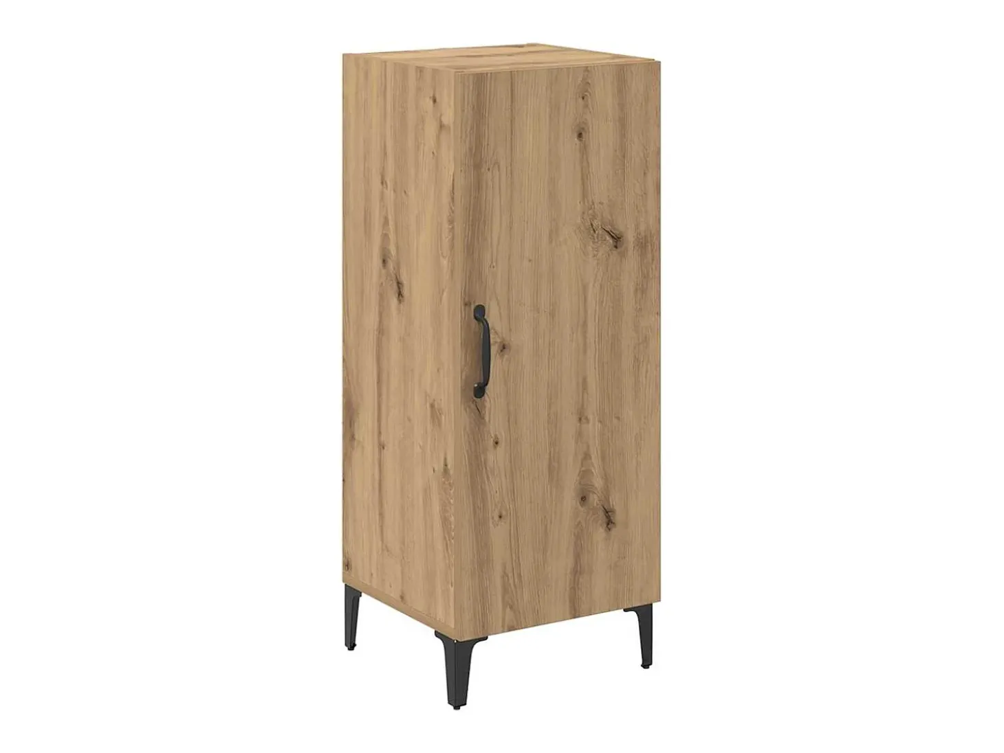 Vitrina Roble artisan 34.5 x 34 x 90 cm Madera contrachapada