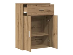 Vitrina Roble artisan 79 x 38 x 80 cm Madera contrachapada