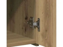 Vitrina Roble artisan 30 x 42.5 x 93 cm Madera contrachapada