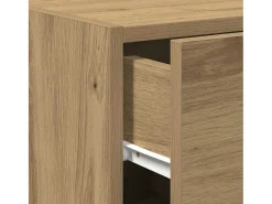 Vitrina Roble artisan 30 x 42.5 x 93 cm Madera contrachapada