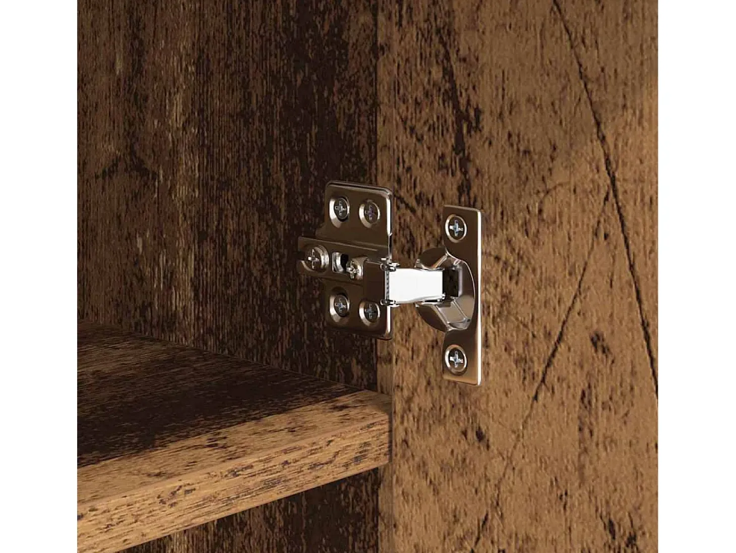 Vitrina Roble artisan 42.5 x 40 x 93 cm Madera contrachapada
