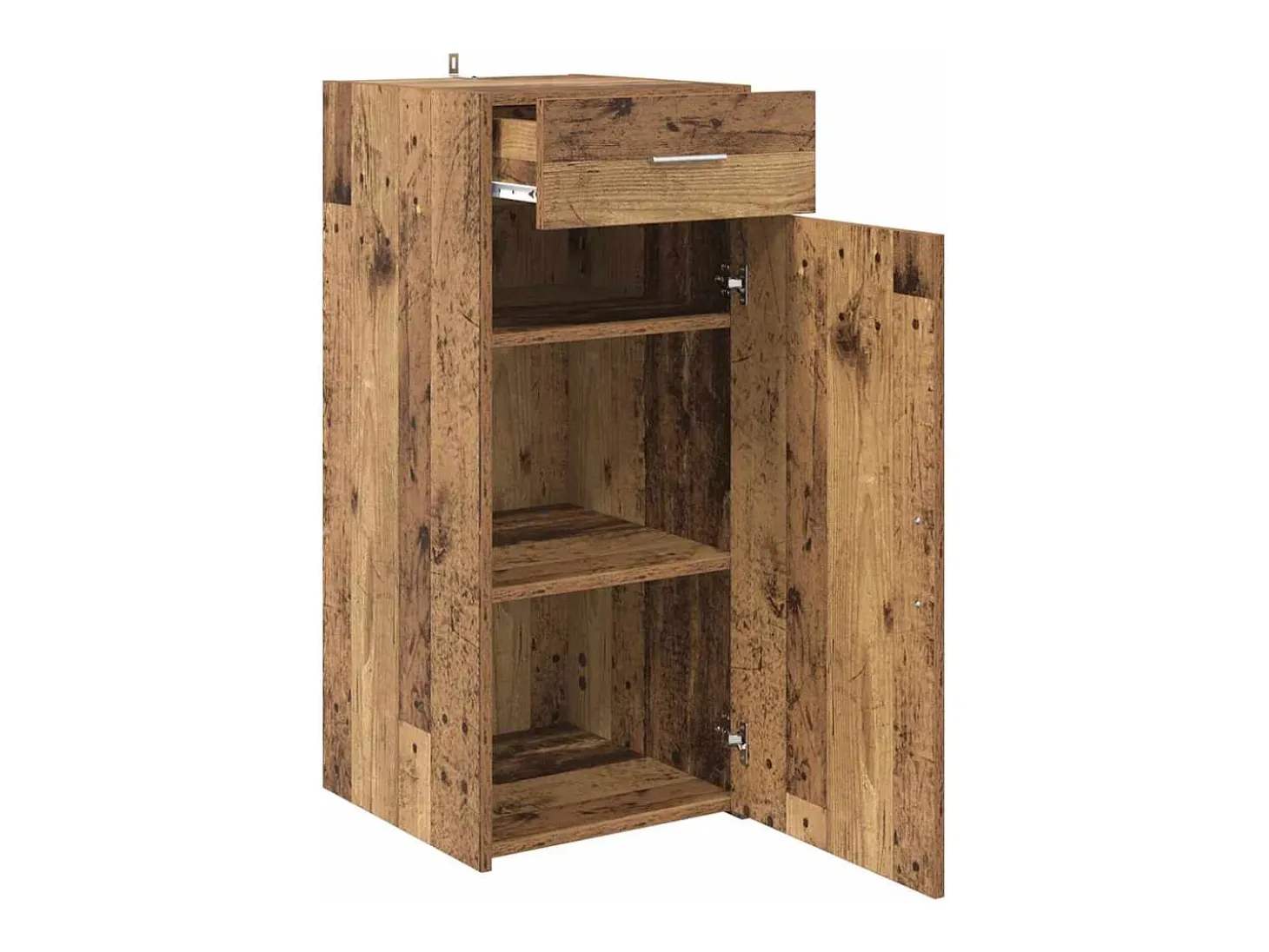 Vitrina Roble artisan 42.5 x 40 x 93 cm Madera contrachapada