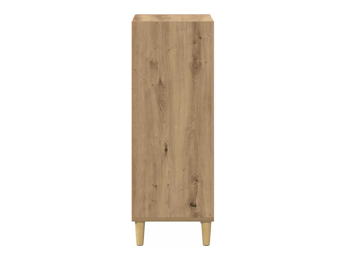Vitrina Roble artisan 32.5 x 34.5 x 90 cm Madera contrachapada