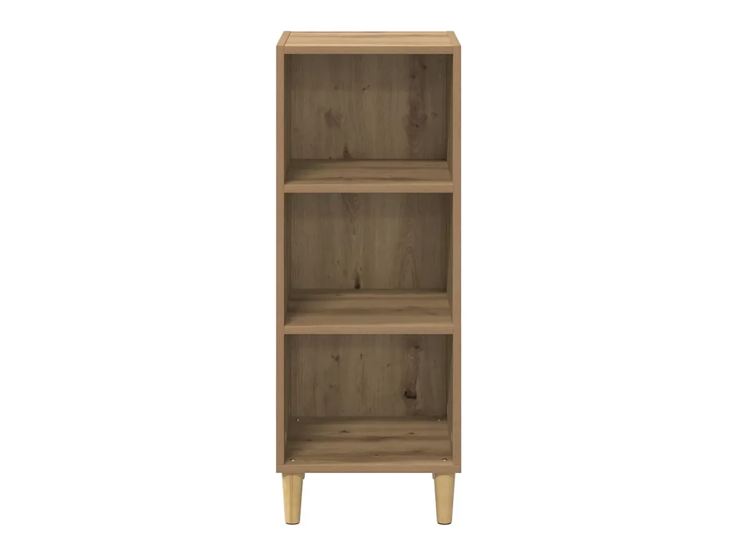 Vitrina Roble artisan 32.5 x 34.5 x 90 cm Madera contrachapada