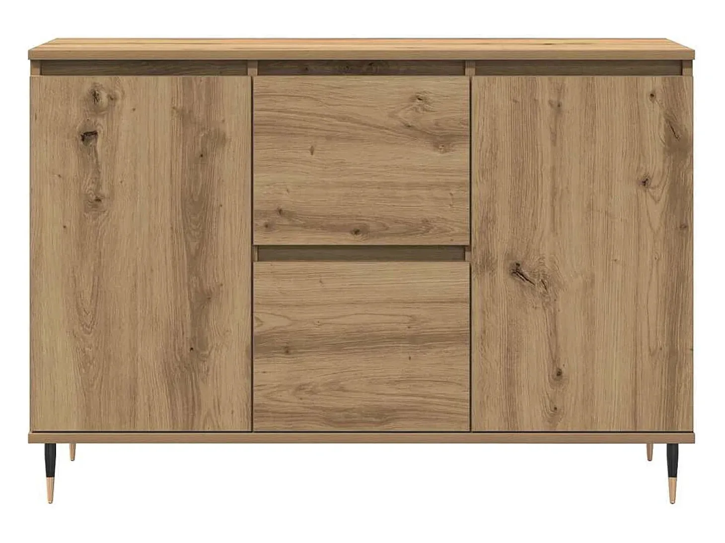 Vitrina Roble artisan 101.5 x 35 x 70 cm Madera contrachapada