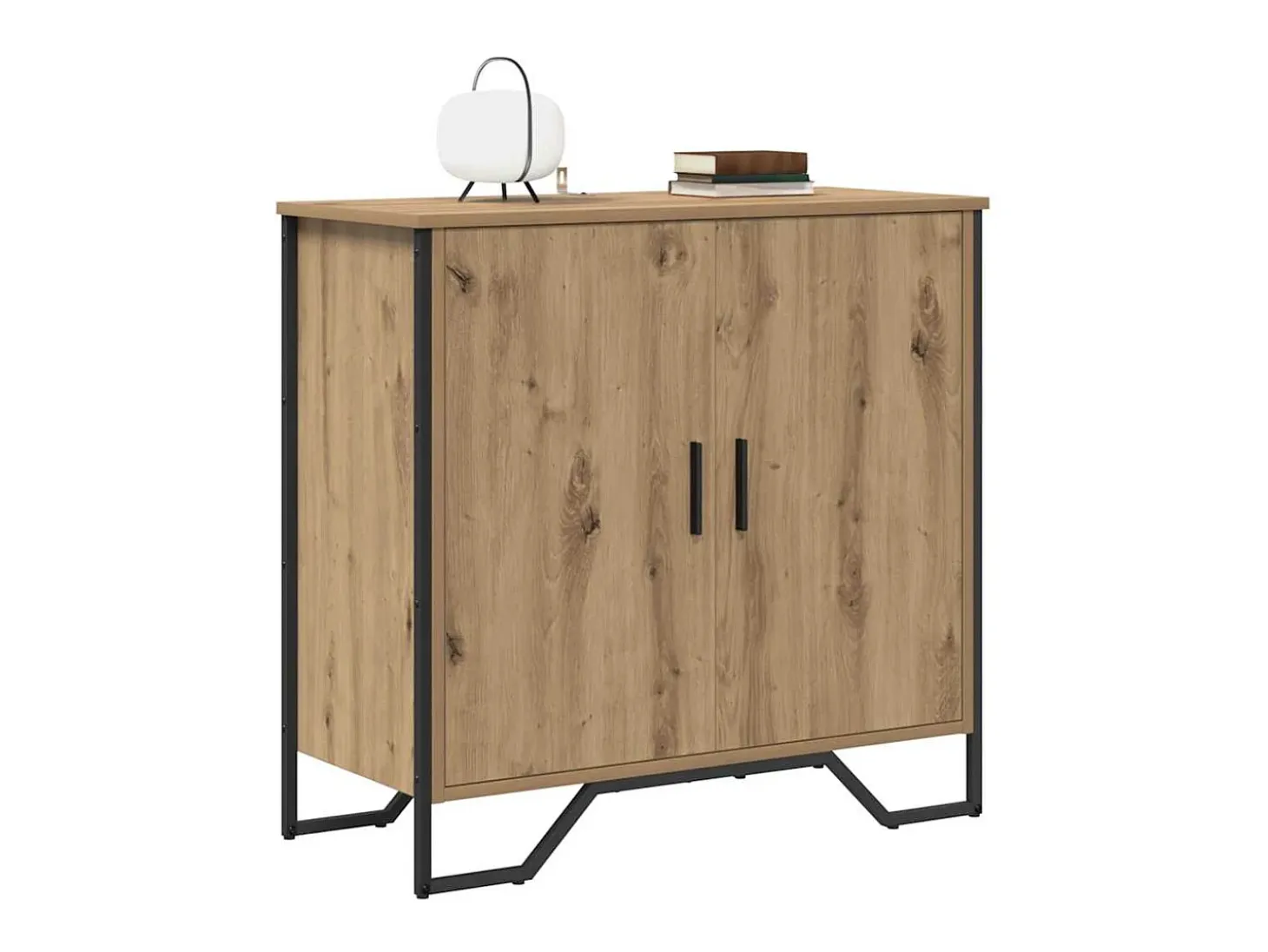 Vitrina Roble artisan 78 x 35.5 x 74.5 cm Madera contrachapada