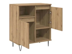 Vitrina Roble artisan 60 x 35 x 70 cm Madera contrachapada