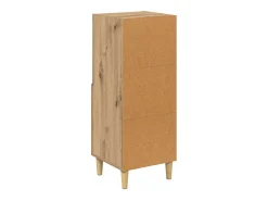 Vitrina Roble artisan 34 x 34.5 x 90 cm Madera contrachapada