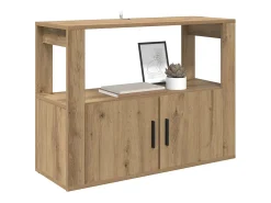 Vitrina Roble artisan 80 x 30 x 60 cm Madera contrachapada