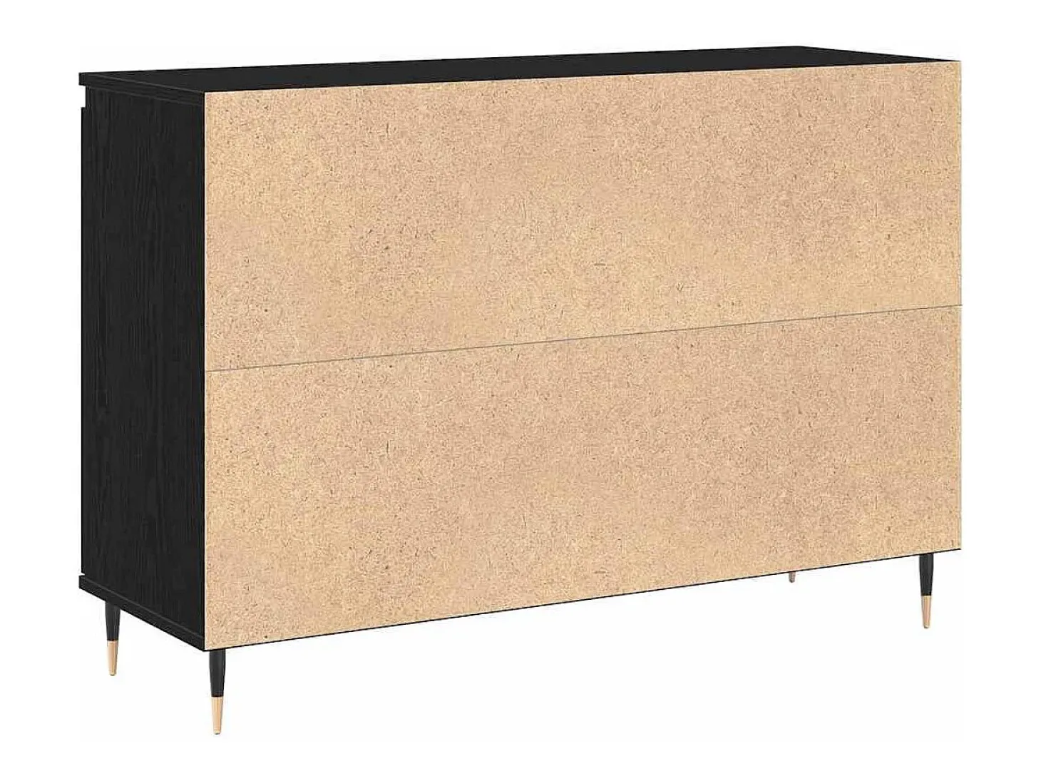 Vitrina Roble negro 101.5 x 35 x 70 cm Madera contrachapada