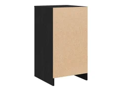 Vitrina Roble negro 40 x 41 x 75 cm Madera contrachapada