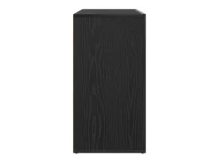 Vitrina Roble negro 120 x 36 x 69 cm Madera contrachapada