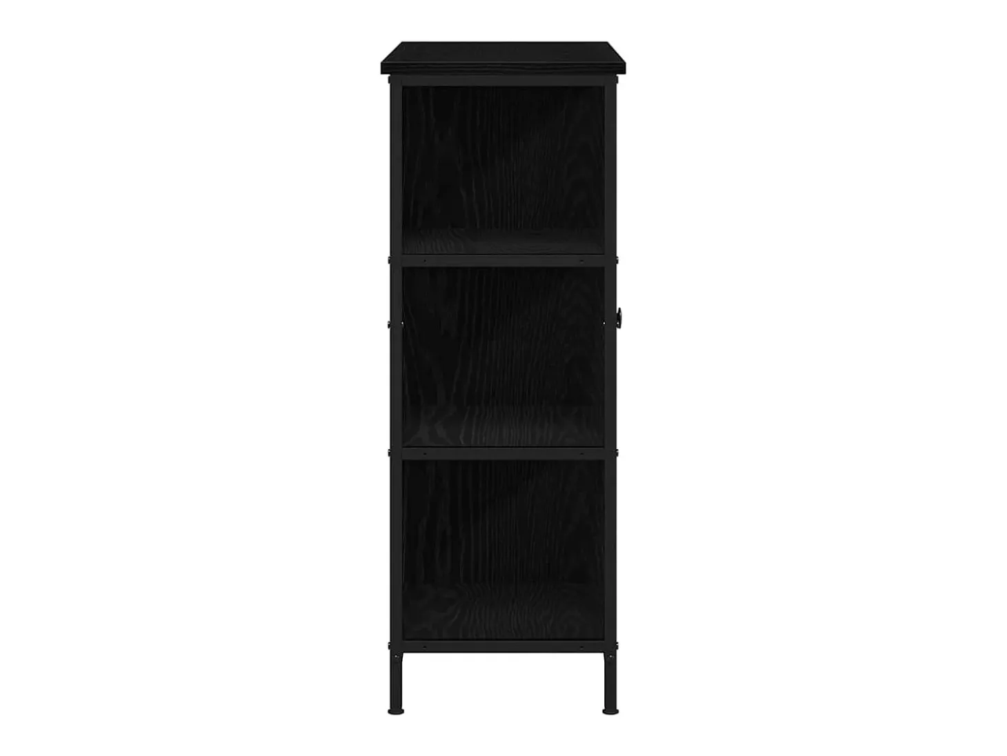Vitrina Roble negro 70 x 30 x 80 cm Madera contrachapada