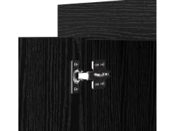 Vitrina Roble negro 40 x 80 x 75 cm Madera contrachapada