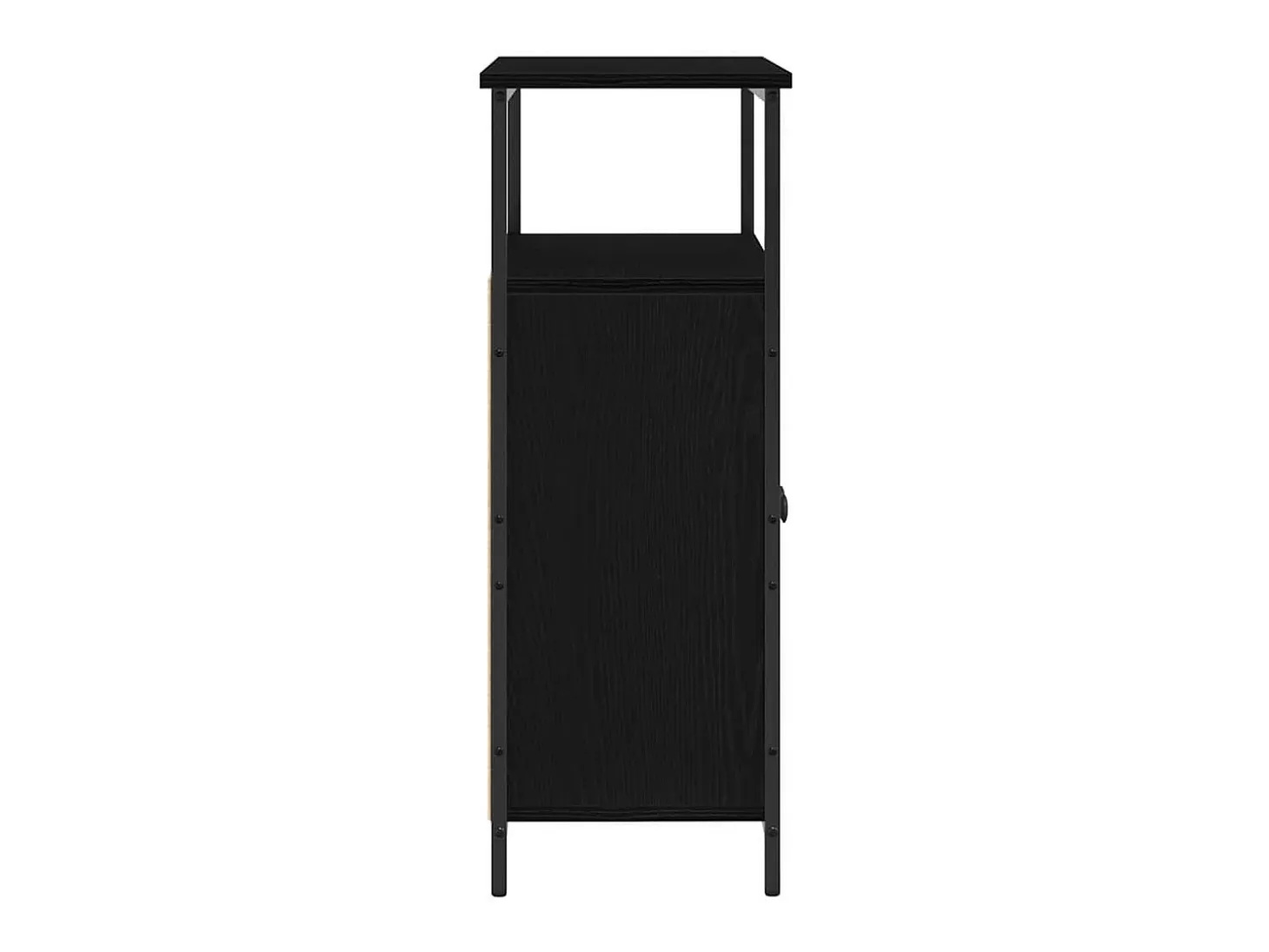 Vitrina Roble negro 70 x 30 x 80 cm Madera contrachapada