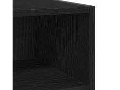 Vitrina Roble negro 57 x 35 x 70 cm Madera contrachapada