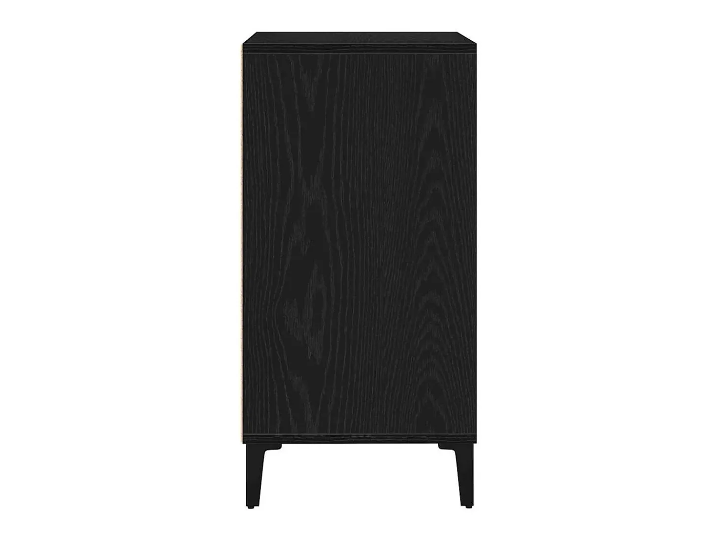 Vitrina Roble negro 57 x 35 x 70 cm Madera contrachapada
