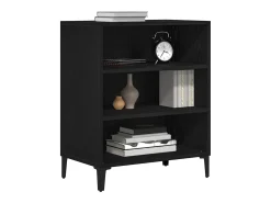 Vitrina Roble negro 57 x 35 x 70 cm Madera contrachapada