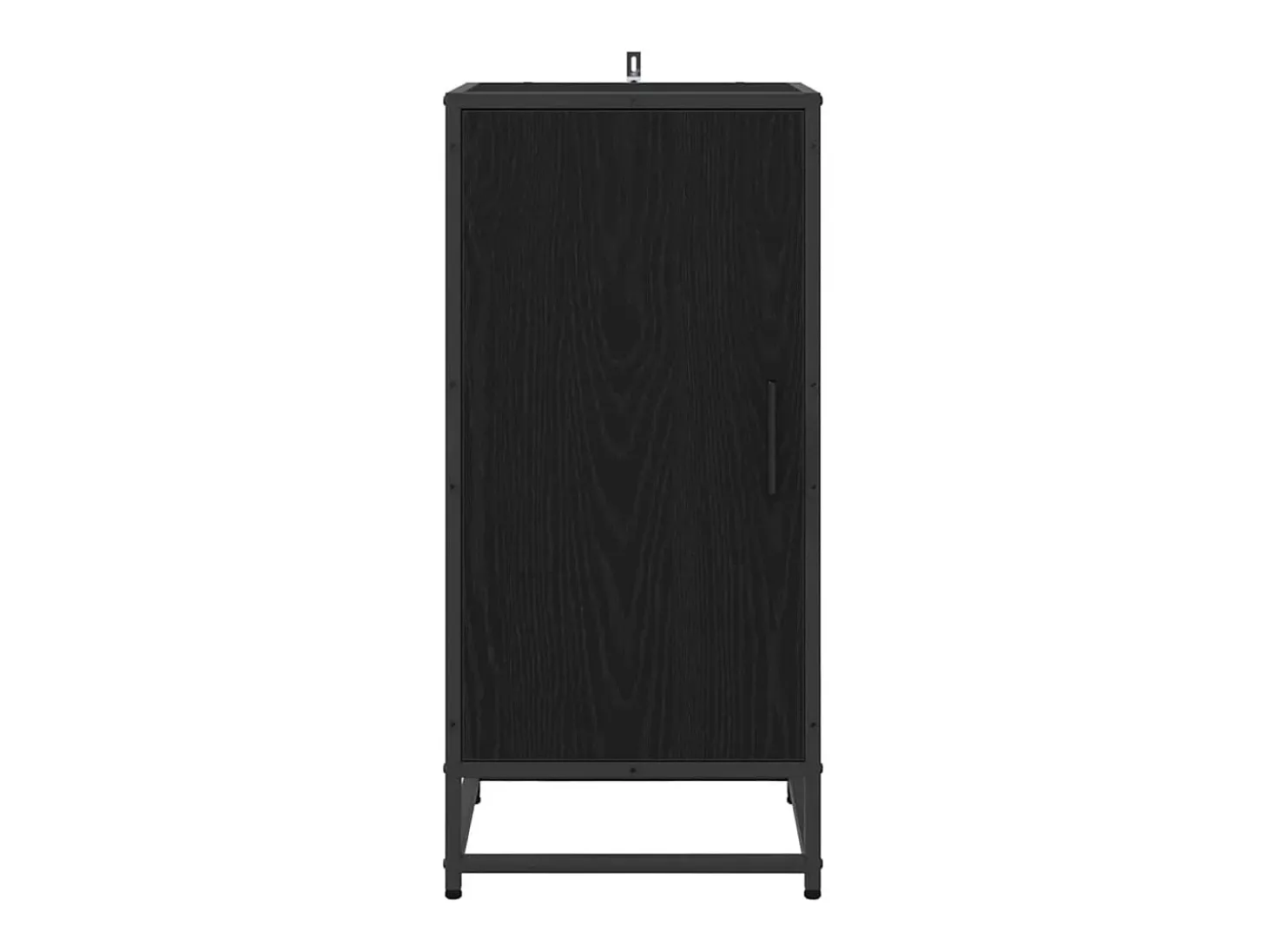 Vitrina Roble negro 35 x 35.5 x 76 cm Madera contrachapada