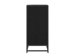Vitrina Roble negro 35 x 35.5 x 76 cm Madera contrachapada