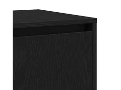 Vitrina Roble negro 135 x 41 x 69 cm Madera contrachapada