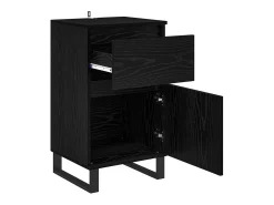 Vitrina Roble negro 35 x 40 x 70 cm Madera contrachapada