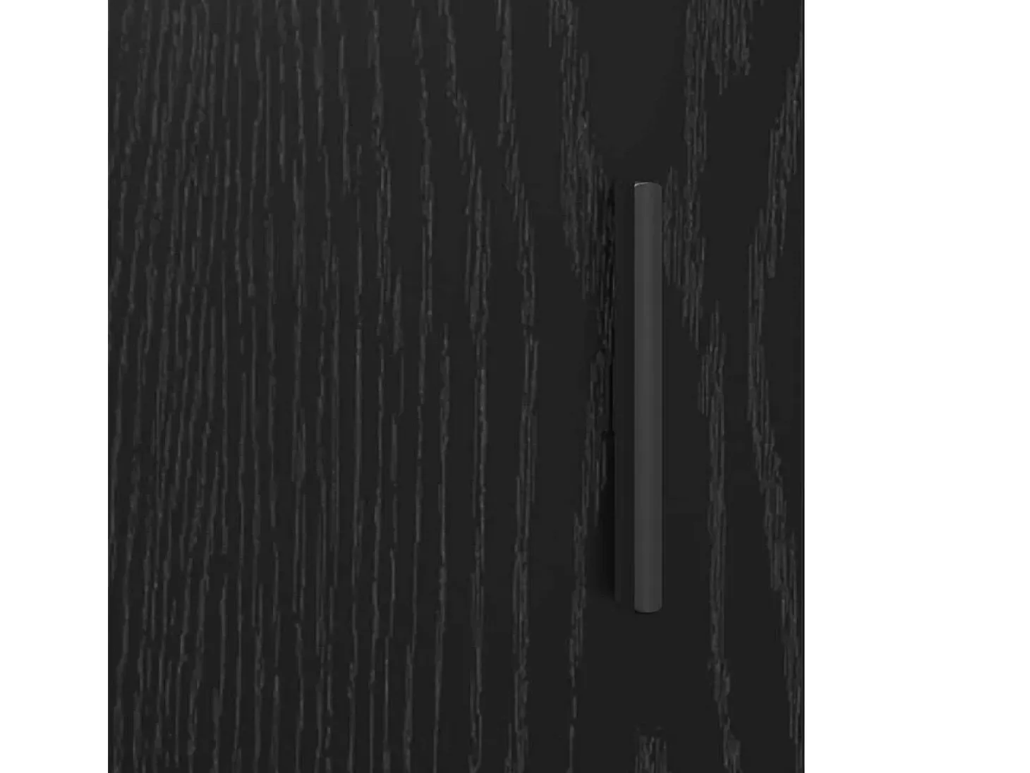 Vitrina Roble negro 80 x 30 x 60 cm Madera contrachapada