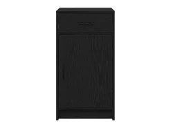 Vitrina Roble negro 40 x 40.5 x 75 cm Madera contrachapada