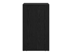 Vitrina Roble negro 40 x 33 x 70 cm Madera contrachapada