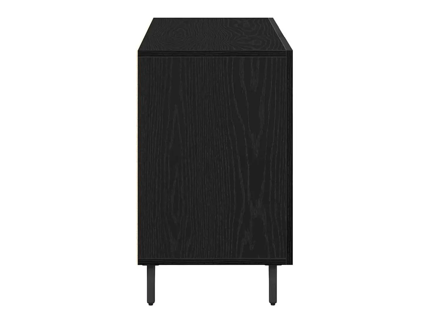 Vitrina Roble negro 100 x 36 x 60 cm Madera contrachapada