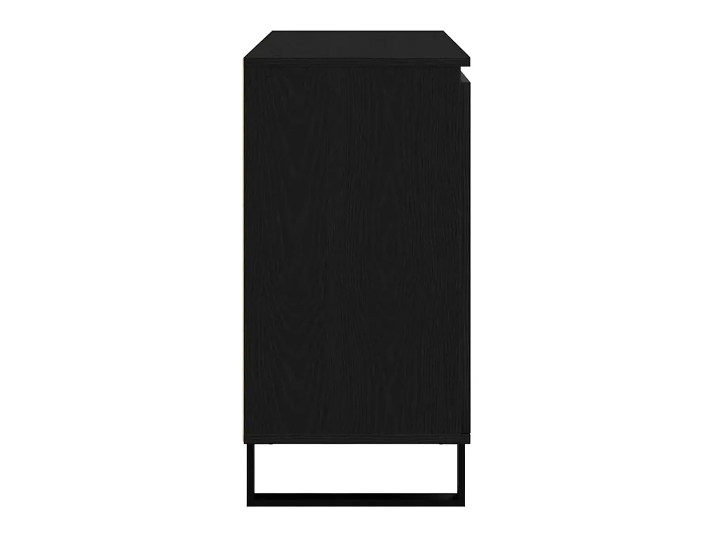 Vitrina Roble negro 101.5 x 35 x 70 cm Madera contrachapada