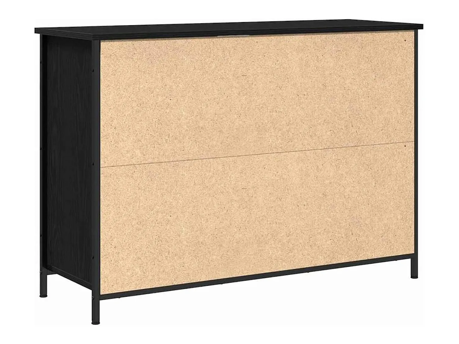 Vitrina Roble negro 100 x 35 x 70 cm Madera contrachapada