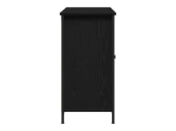 Vitrina Roble negro 100 x 35 x 70 cm Madera contrachapada
