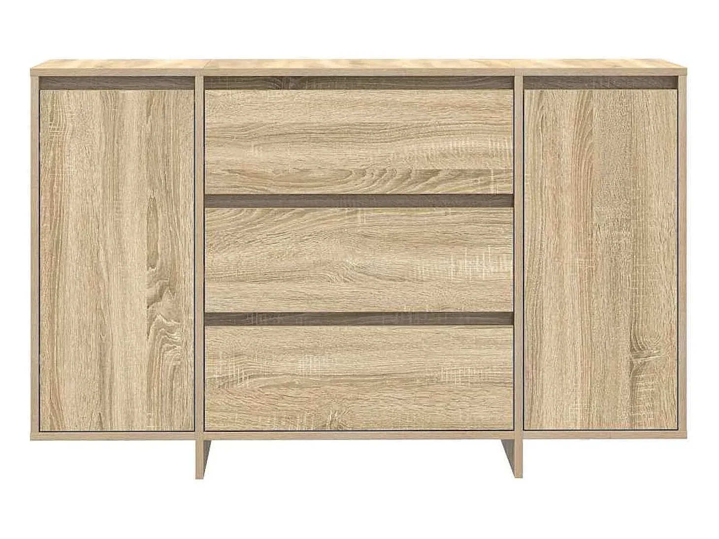 Vitrina Roble Sonoma 120 x 41 x 75 cm Madera contrachapada