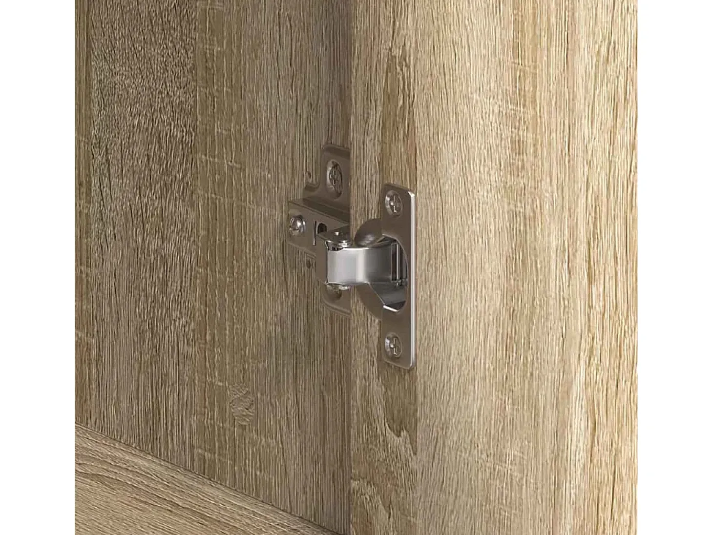 Vitrina Roble Sonoma 120 x 41 x 75 cm Madera contrachapada