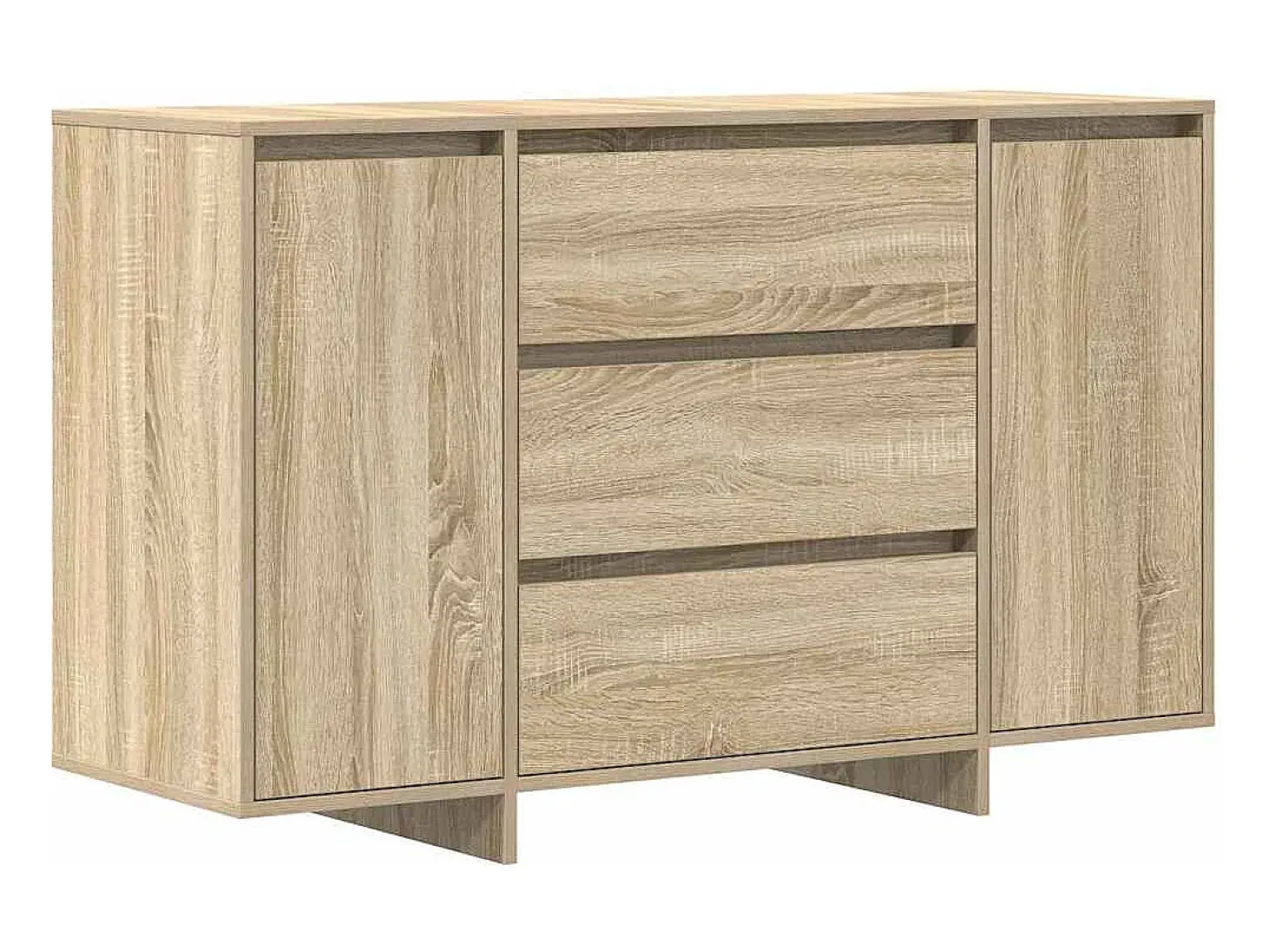 Vitrina Roble Sonoma 120 x 41 x 75 cm Madera contrachapada