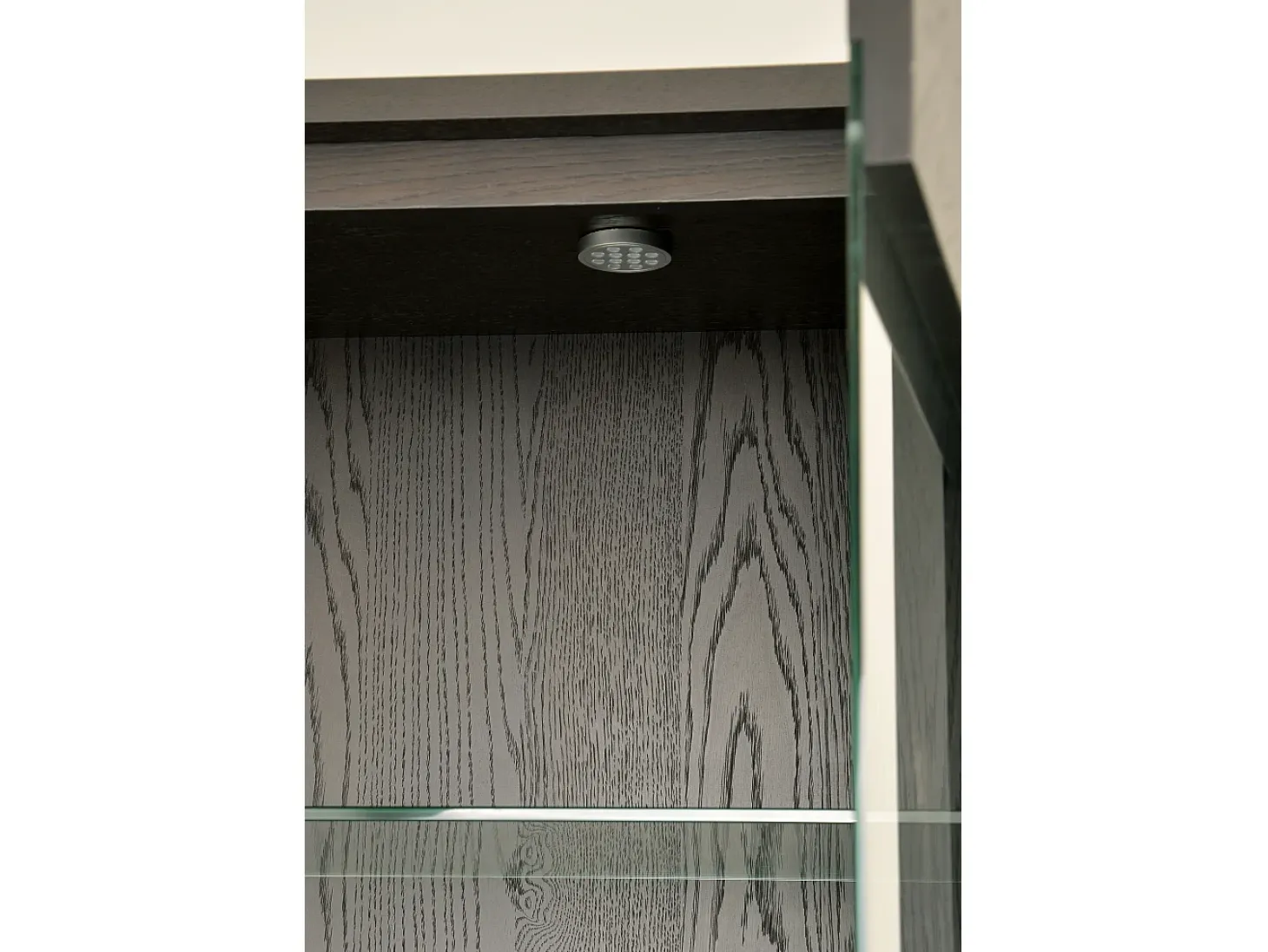 Vitrina 100x200x41 cm negro Sevilla SEV26-2